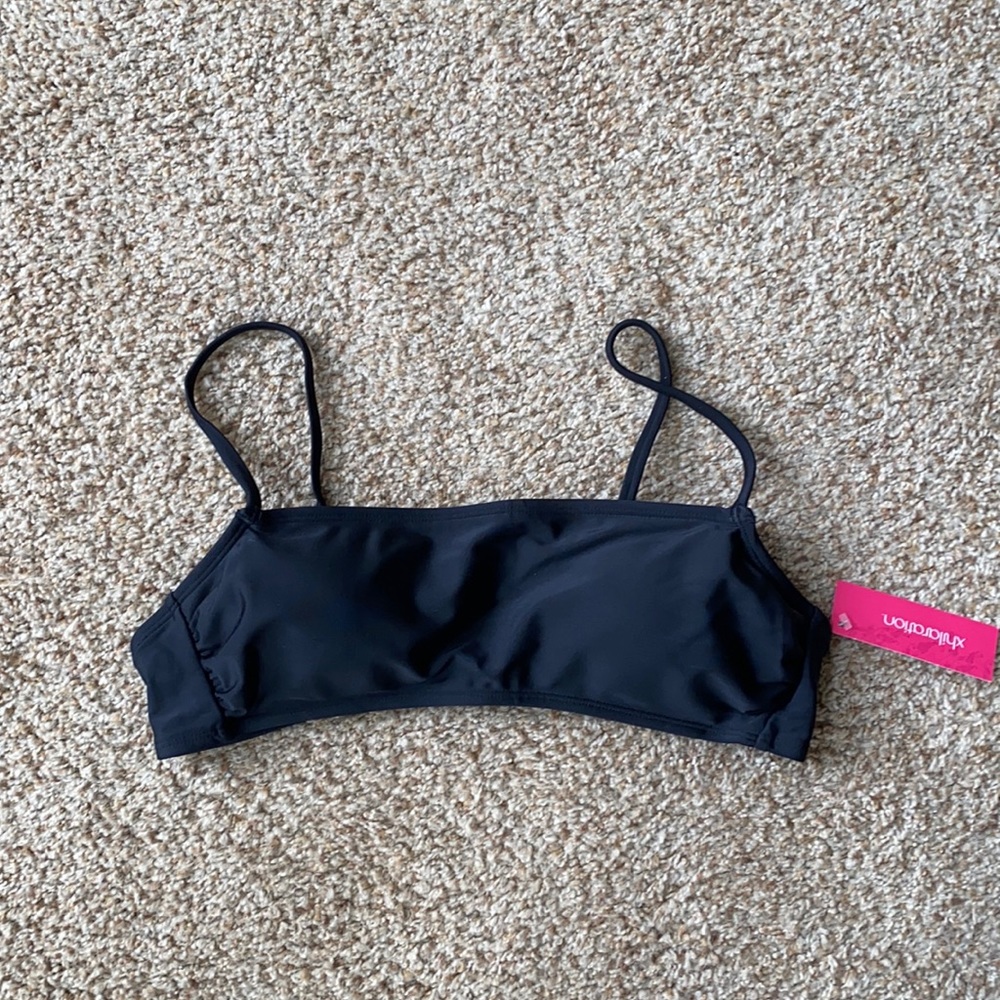 Black Swim Top